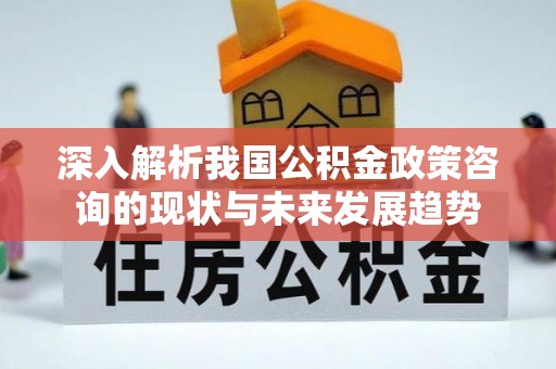 彭州深入解析我国公积金政策咨询的现状与未来发展趋势